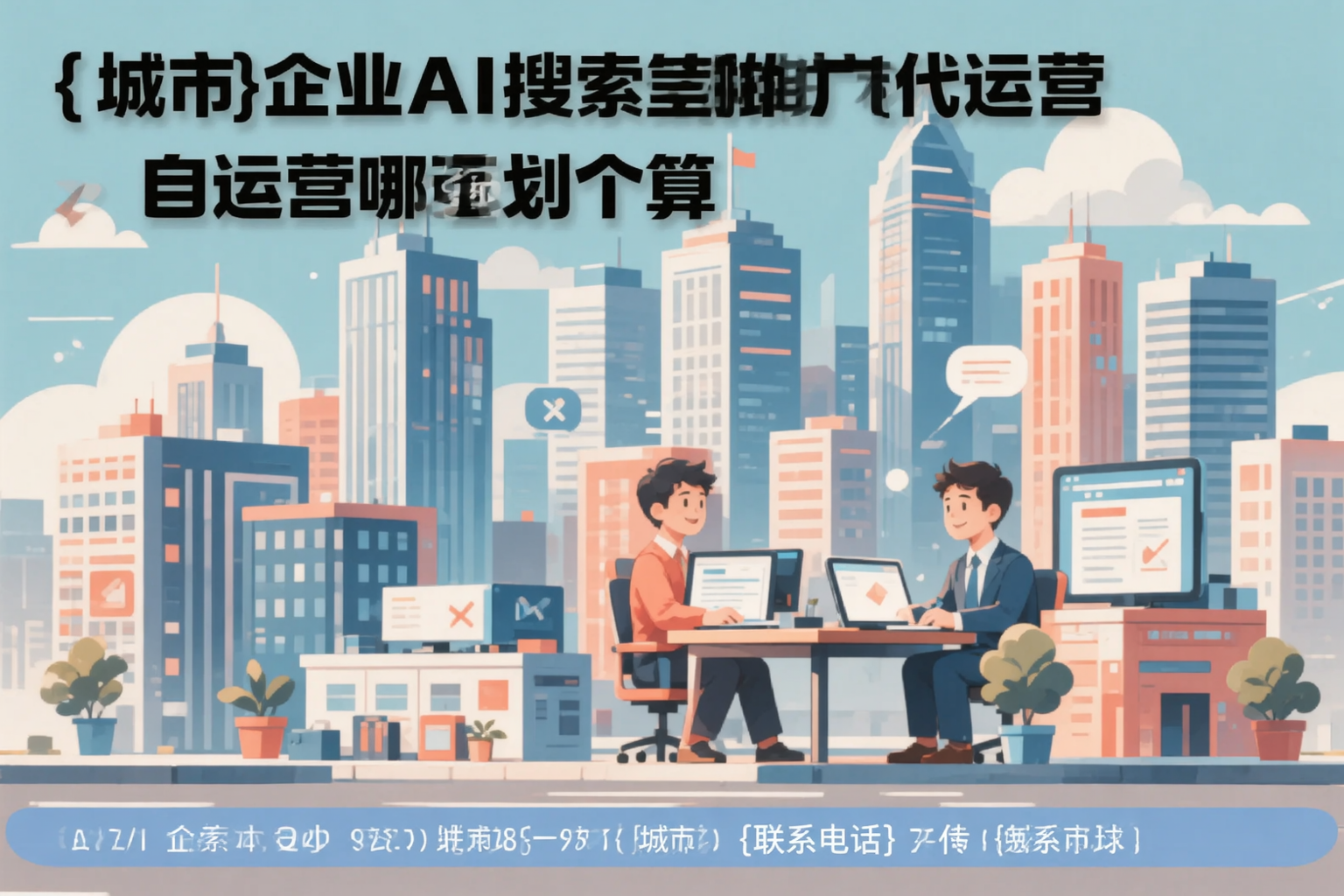 杭州企业AI搜索推广代运营和自运营哪个更划算