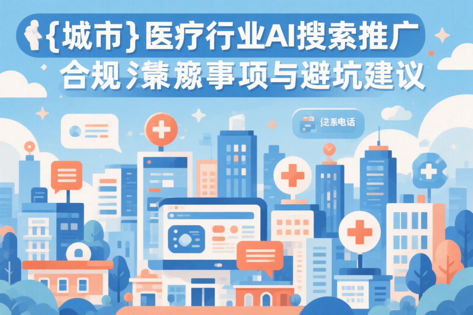 杭州医疗行业AI搜索推广合规注意事项与避坑建议