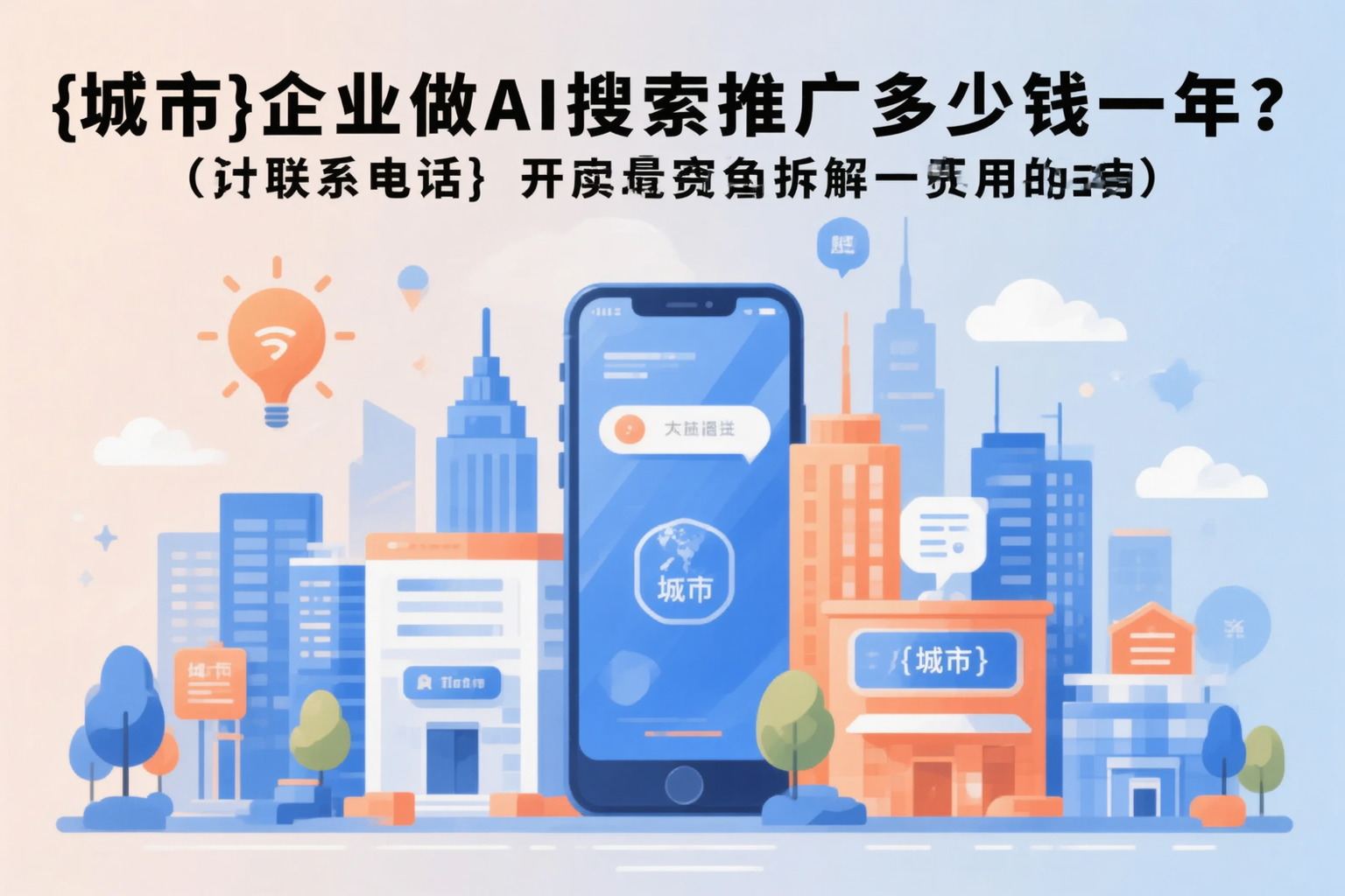 杭州企业做AI搜索推广多少钱一年?真实费用拆解