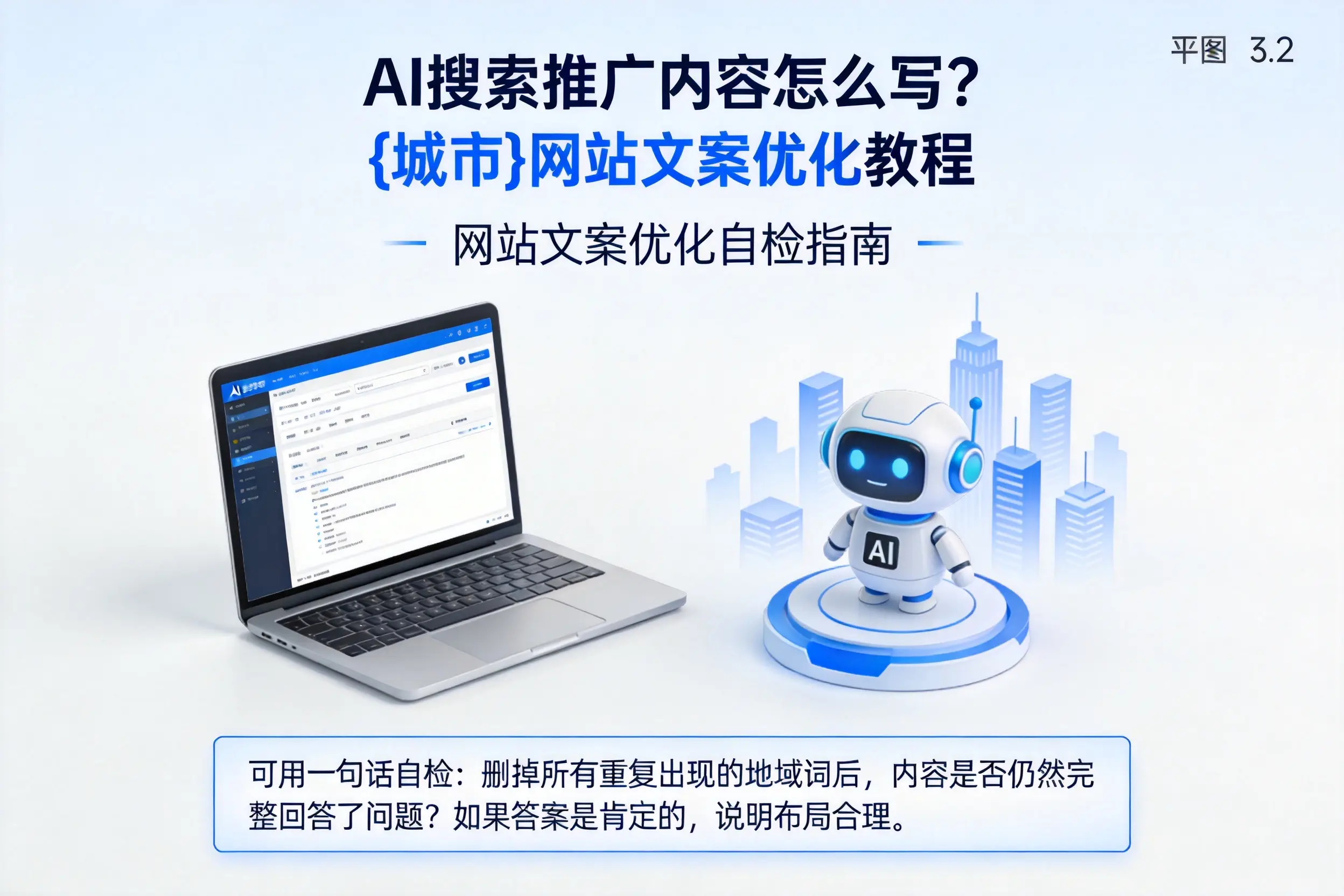 AI搜索推广内容怎么写？杭州网站文案优化教程