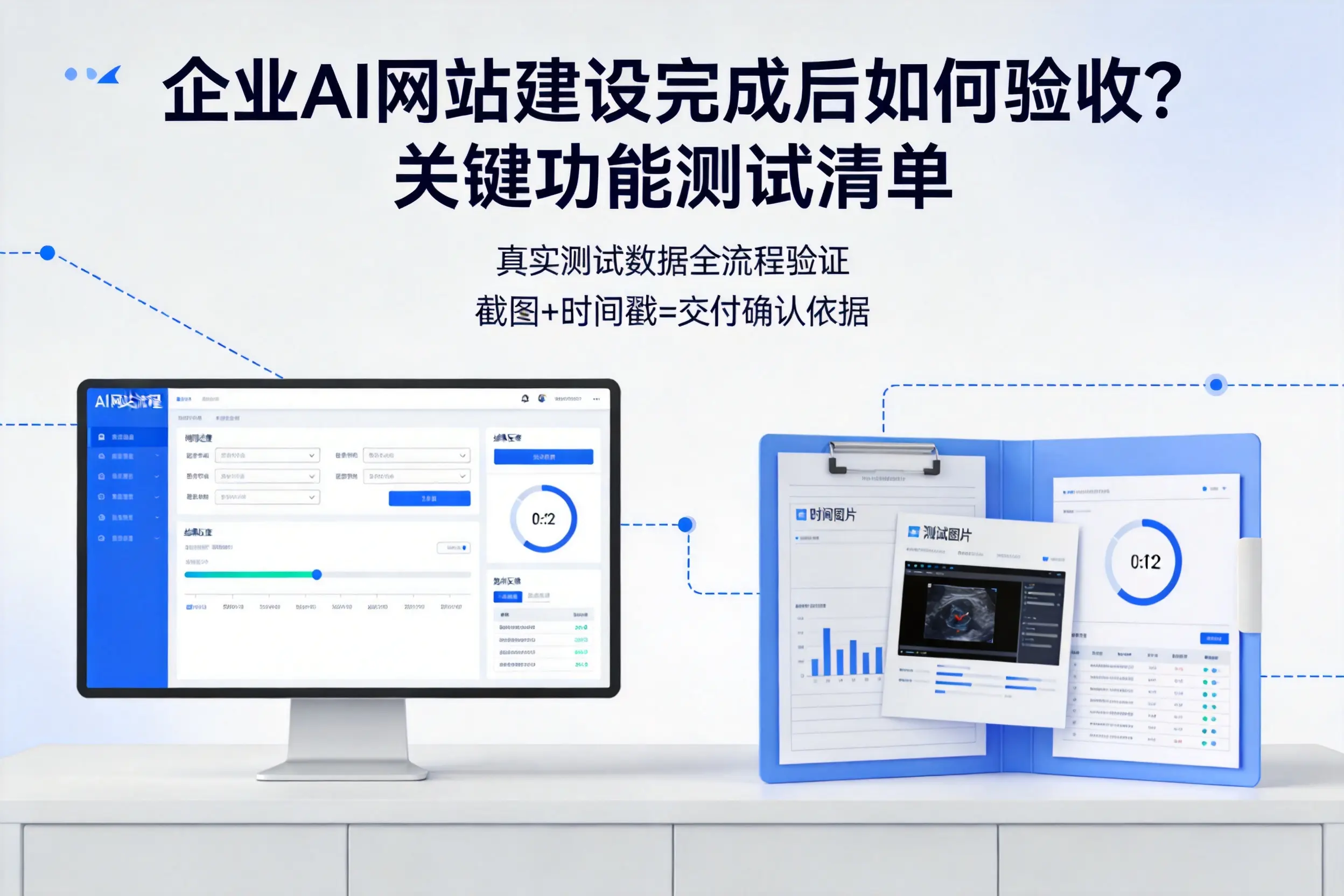 杭州企业AI网站建设完成后如何验收?关键功能测试清单
