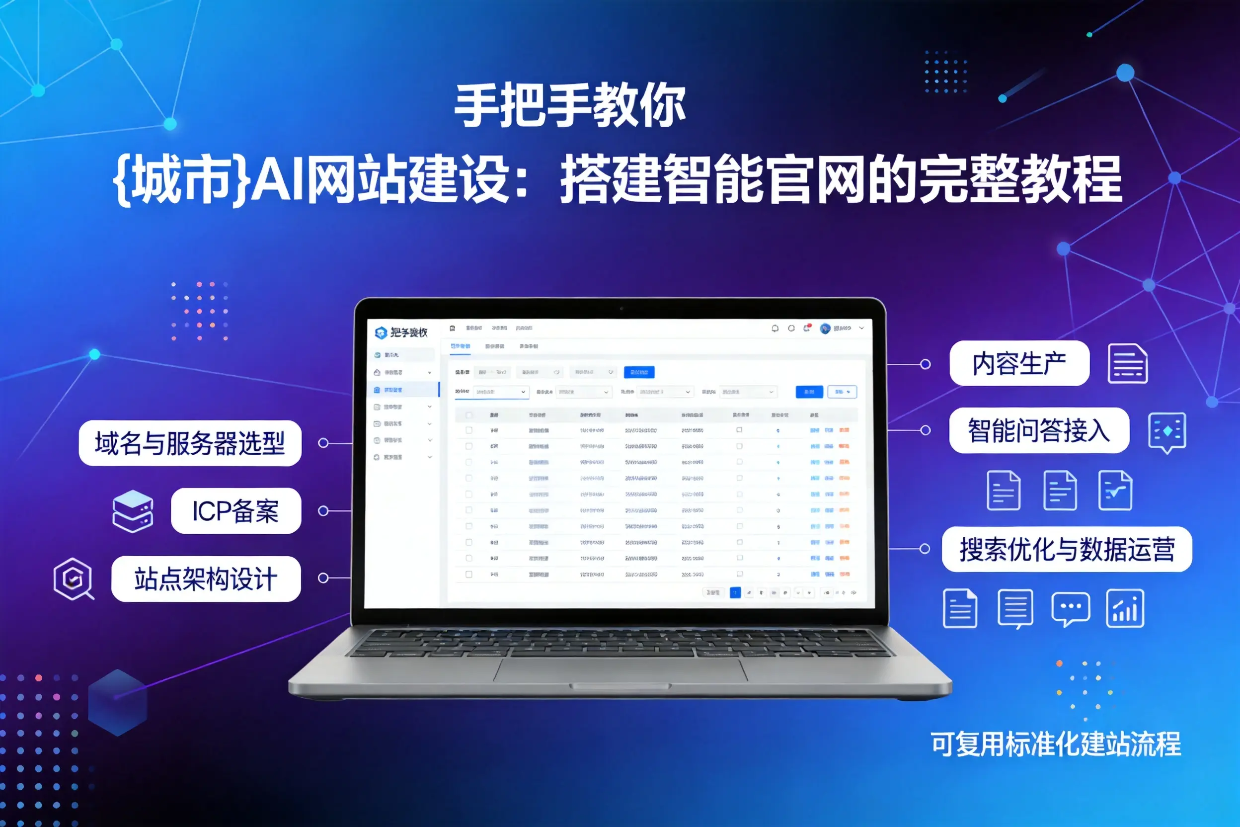 手把手教你杭州AI网站建设：搭建智能官网的完整教程