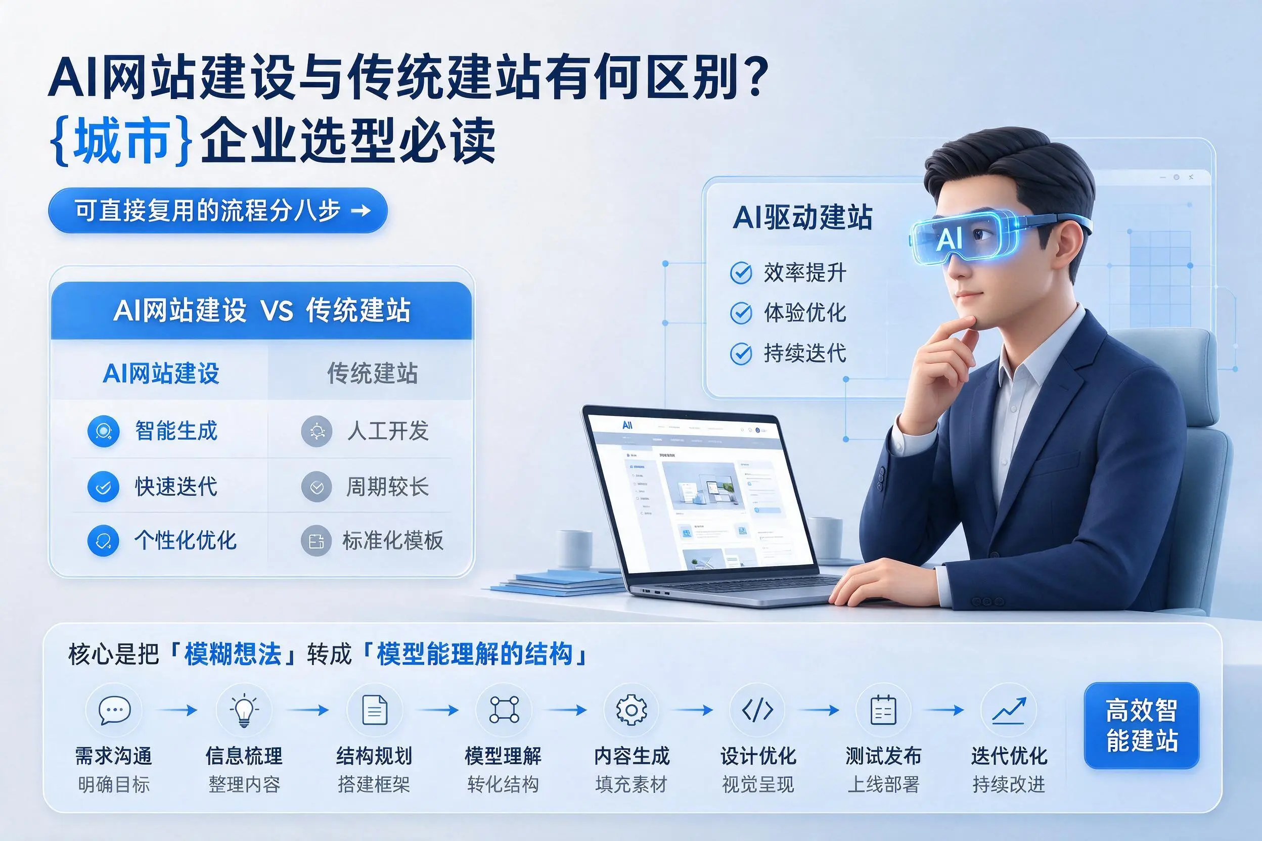 AI网站建设与传统建站有何区别?杭州企业选型必读