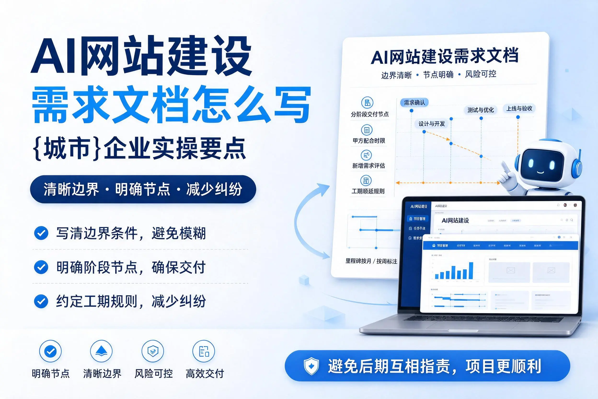AI网站建设需求文档怎么写,杭州企业实操要点